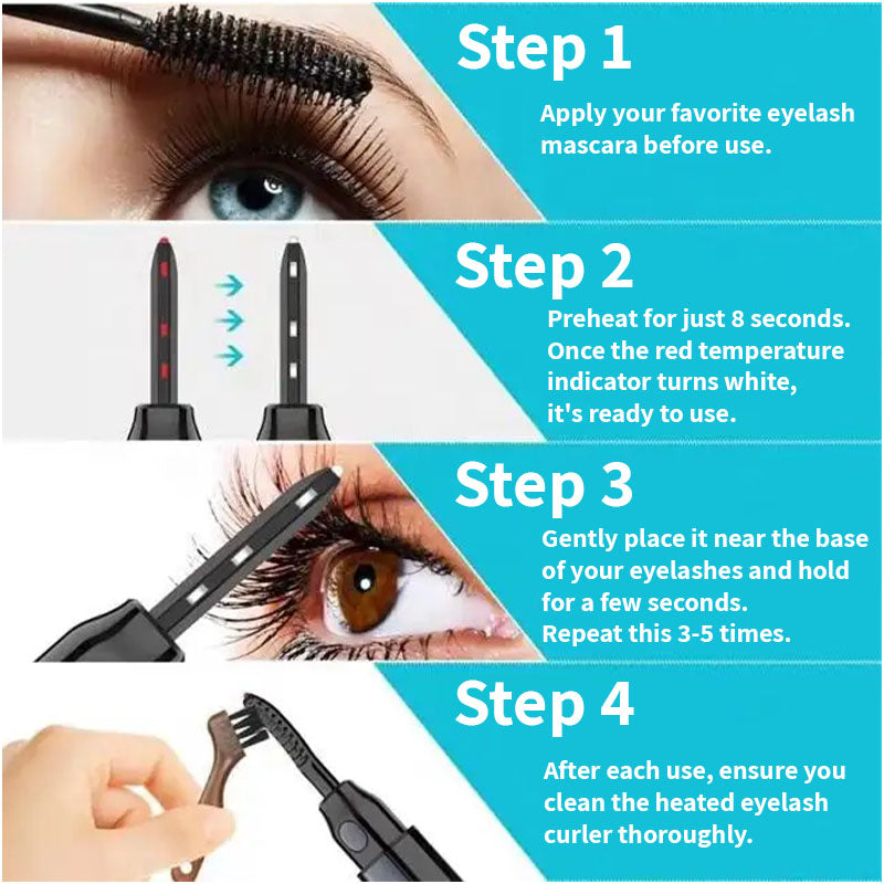 LashLux Pro™ Elektrisch beheizter Wimpernzange