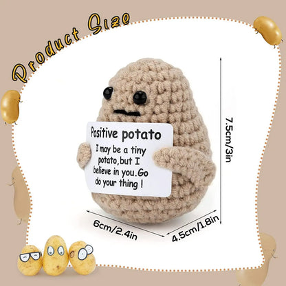 Hand-Knitted Positive Potato